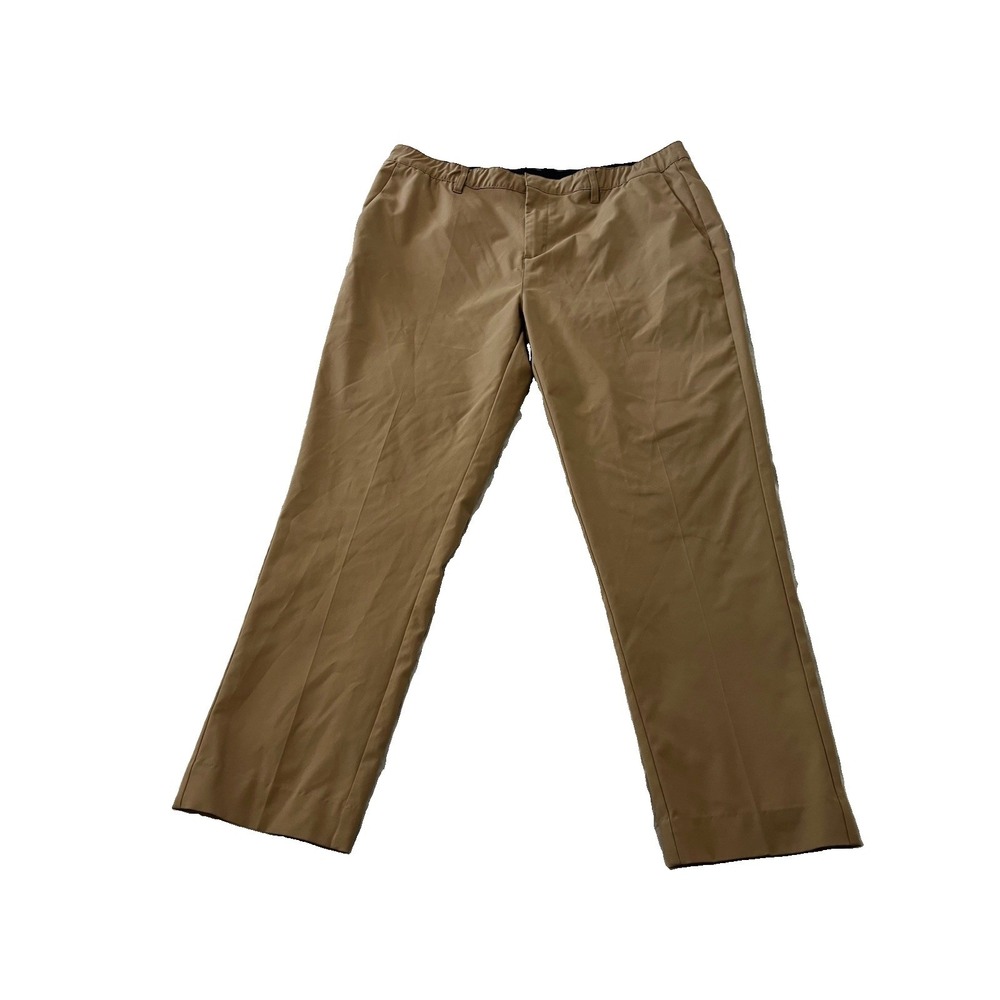 BYLT Premium Basics Executive Pants 2.0 Mens 40x29 Taupe Tan Stretch